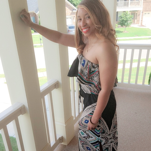 Off The Shoulder Maxi Dress - Picture 4 of 5